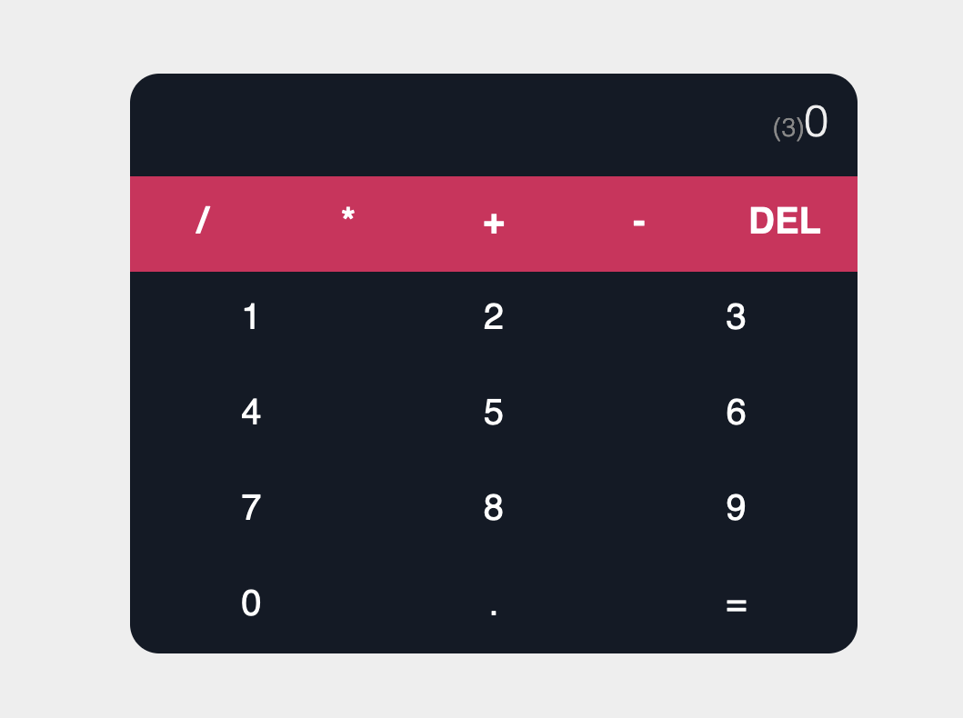 Calculator Project 1